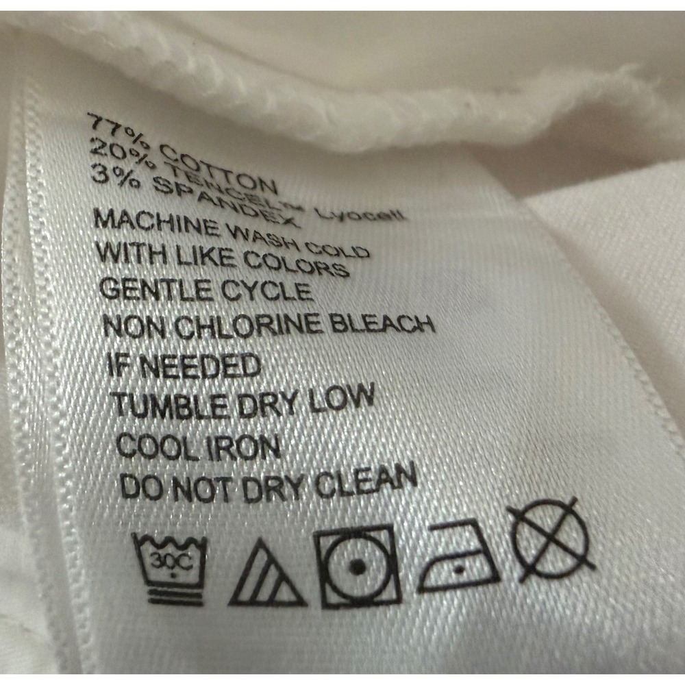 Tommy Bahama White Boracay Chino Pants Mens 36x32 Cotton Tencel‎ T115496 - Picture 5 of 5